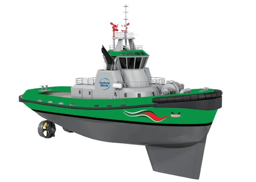 The LNG-fuelled tug will be the 'first' such vessel for the Middle East