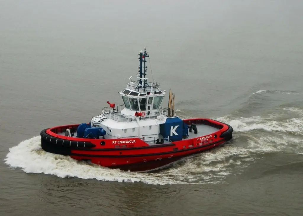 'RT Endeavour' is the second tug in a series of four new Rotortugs