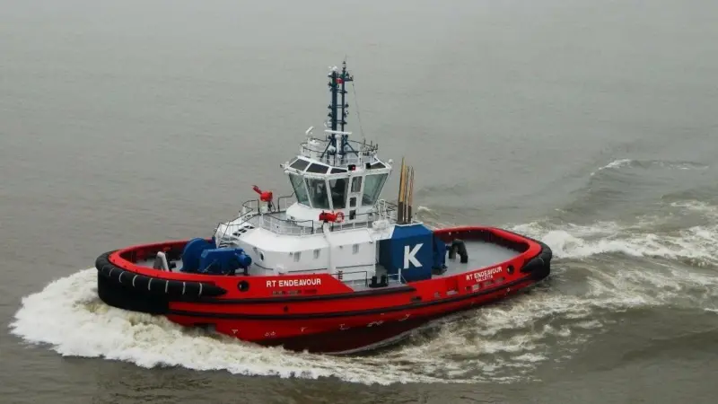 'RT Endeavour' is the second tug in a series of four new Rotortugs