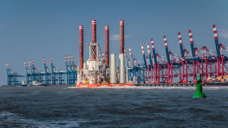 Wind way: Bremenports is used to playing the energy efficiency game. Credit: Mark Michaelis