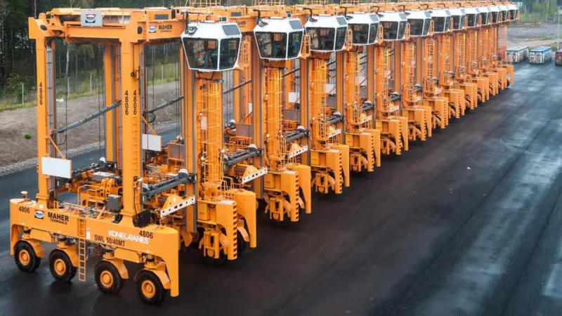 The delivery will take Maher’s Konecranes fleet to 27