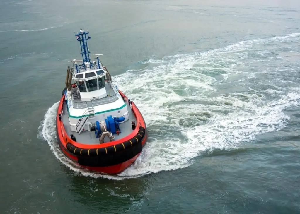 Kotug’s new Rotortug ART 80-32 is designed by Canada’s Robert Allan Ltd and built by Damen Shipyards