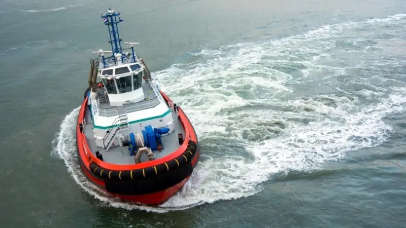 Kotug’s new Rotortug ART 80-32 is designed by Canada’s Robert Allan Ltd and built by Damen Shipyards