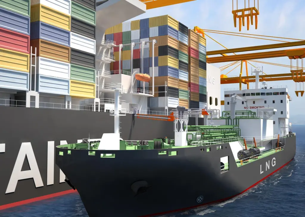 Shell is to build a "pioneering" LNG bunker vessel