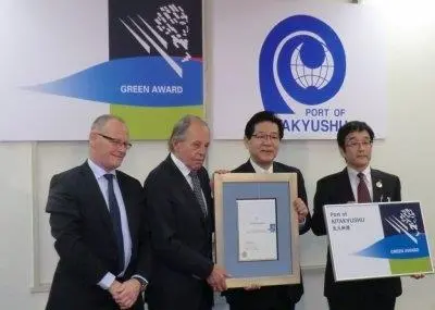 Kitakyushu Port is the first East Asian port to join the Green Award scheme