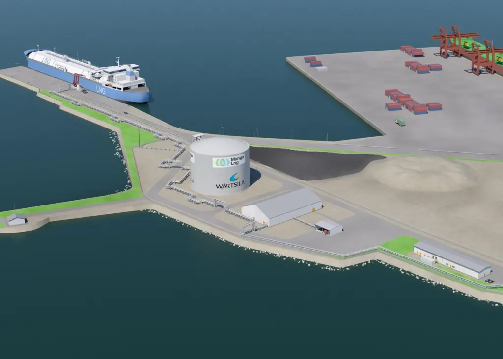 The turnkey delivery of the first import terminal supplied by Wärtsilä includes complete unloading, storing and regasification equipment for LNG