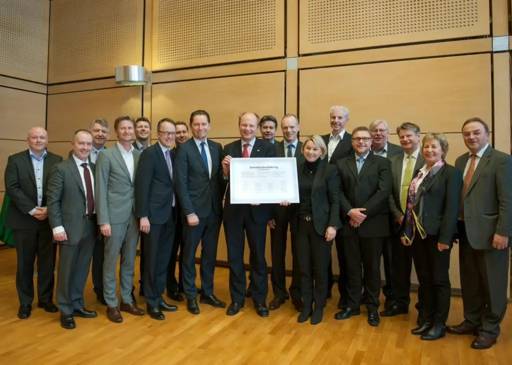 The Green Coastal Shipping programme declaration has been signed by a total of 18 Norwegian companies and organisations