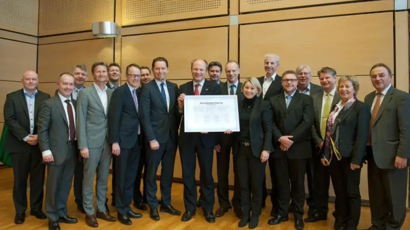 The Green Coastal Shipping programme declaration has been signed by a total of 18 Norwegian companies and organisations