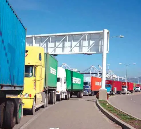 Oakland's new project is expected to take a significant amount of trucks off the road