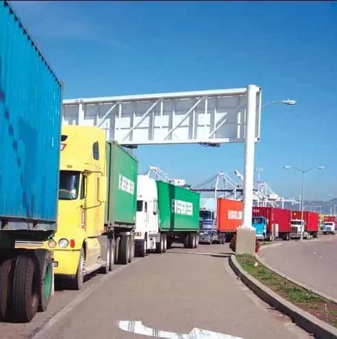 Oakland's new project is expected to take a significant amount of trucks off the road