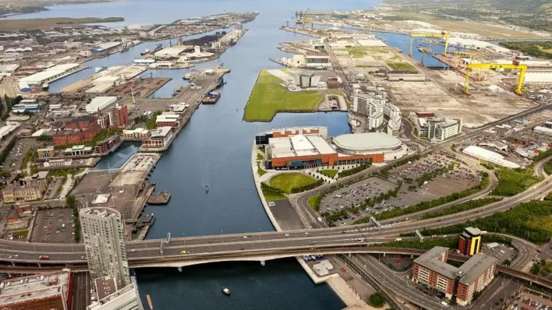 Record tonnage: Belfast Harbour handled a record 23m tonnes last year