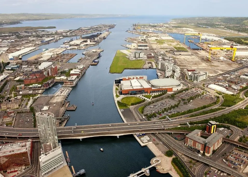 Record tonnage: Belfast Harbour handled a record 23m tonnes last year