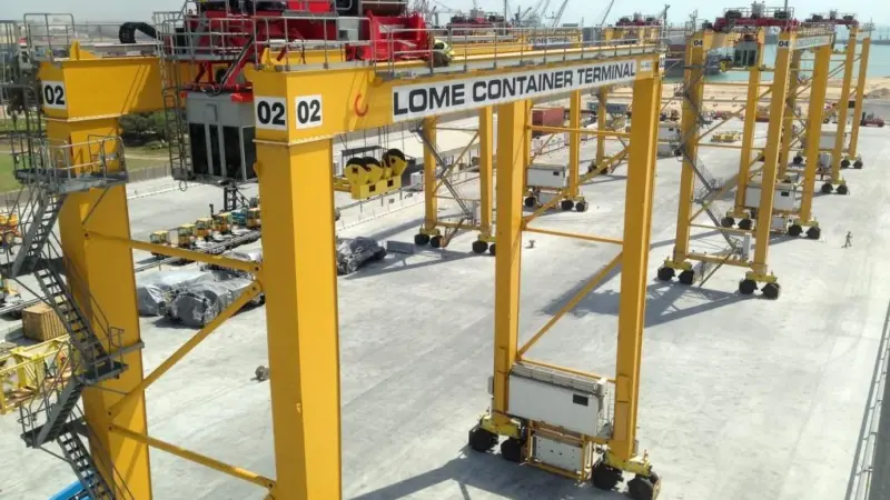 Trailblazer: the opening of Lome's deepwater hub has set the tone in West Africa. Credit: Konecranes