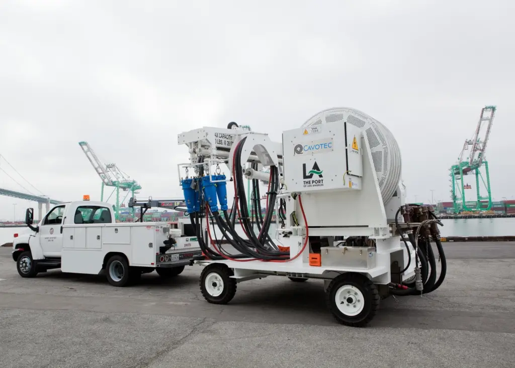 Cavotec's AMP reels for fixed installations have a global reach Photo: Cavotec