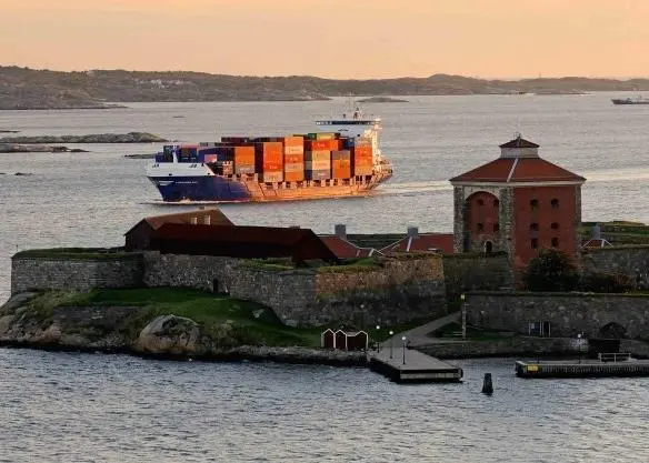 Ships passing Gothenburg have revealed an 80% cut in sulphur emissions. Photo: Port of Gothenburg