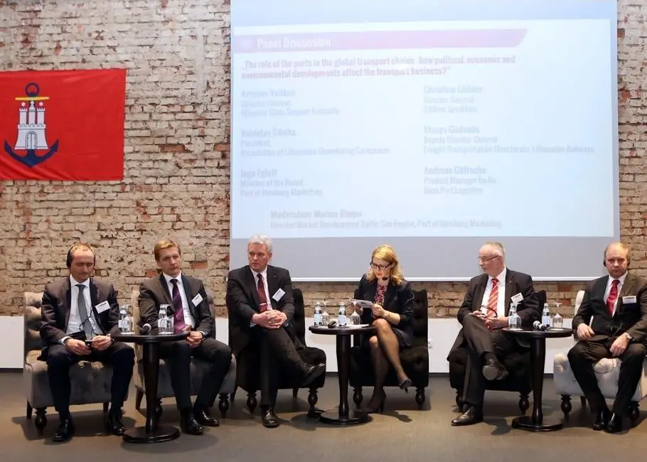 The Klaipeda State Seaport Authority, the Association of Lithuanian Stevedoring Companies and Port of Hamburg Marketing are collaborating on LNG plans. Photo: HHM