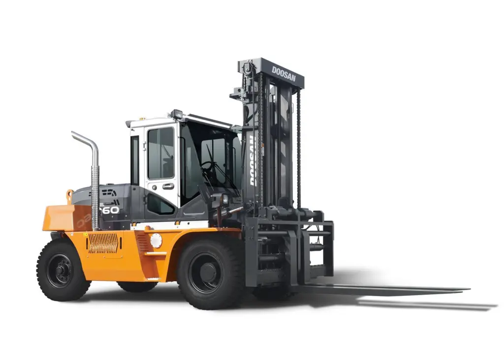 Doosan's latest big trucks are equipped with the award winning G2 engine