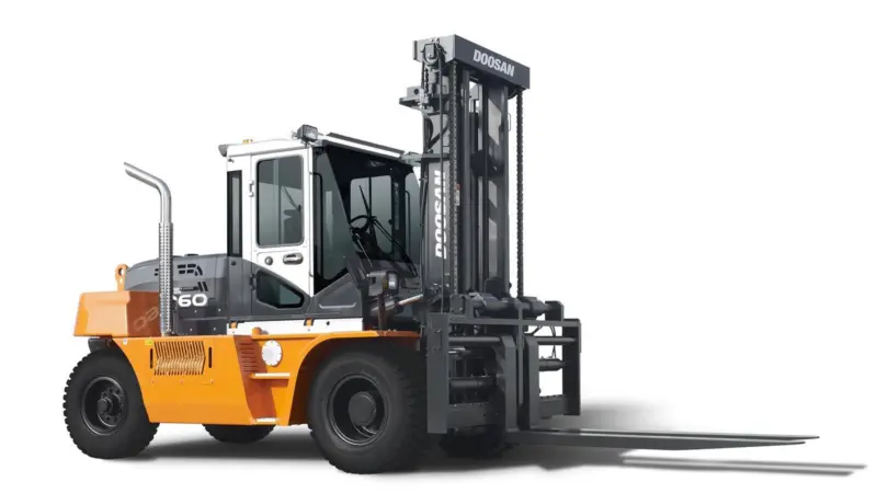 Doosan's latest big trucks are equipped with the award winning G2 engine