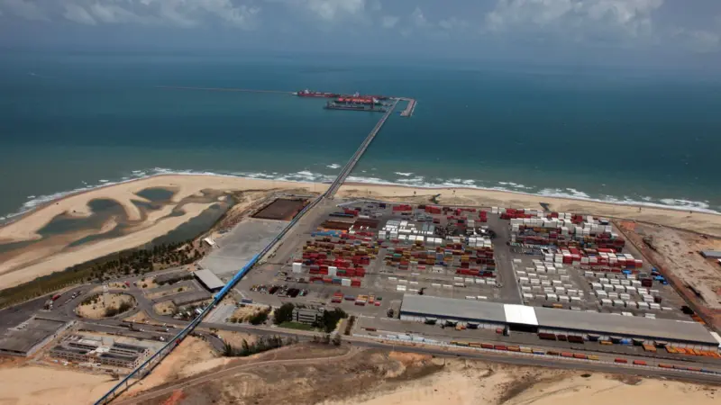 Deep water: Pecem's offshore location makes dredging costs disappear