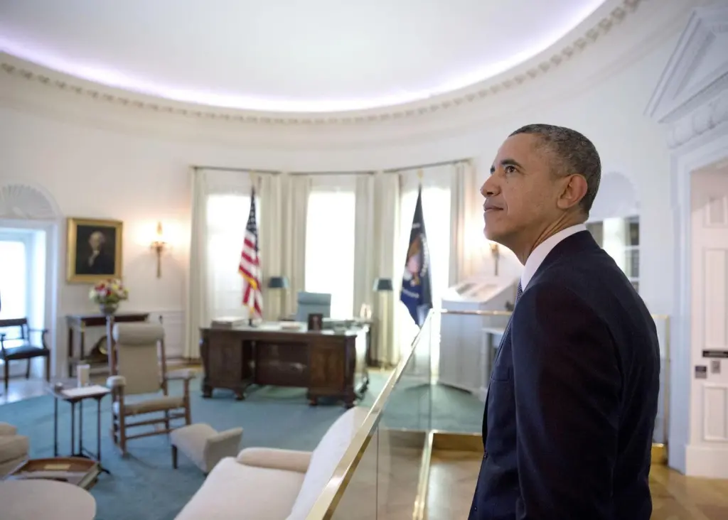 Look out: Obama needs to find supporters for the Trans Pacific Partnership trade deal. Credit: LBJ Foundation