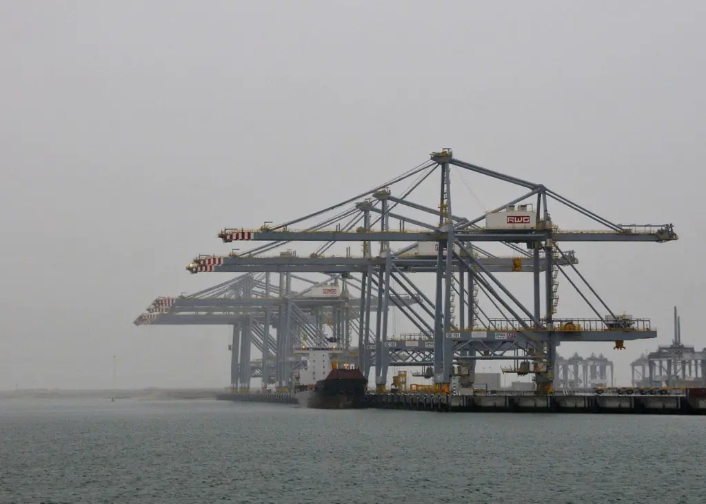 Trouble ahead: Striking dockers have already disrupted Rotterdam World Gateway. Credit - FaceMePls