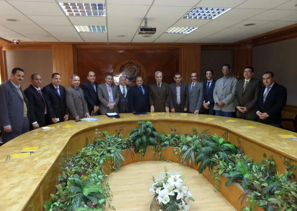 The signing took place in The Arab Academy for Sciences, Technology And Maritime transport