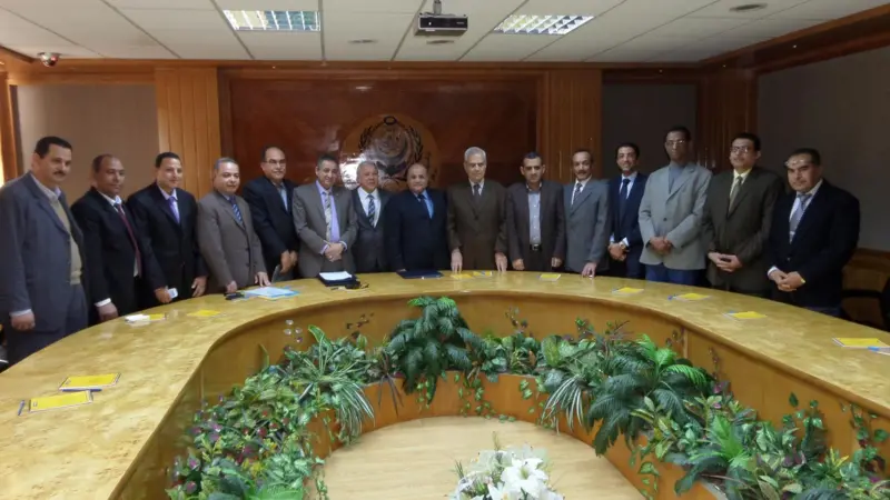 The signing took place in The Arab Academy for Sciences, Technology And Maritime transport