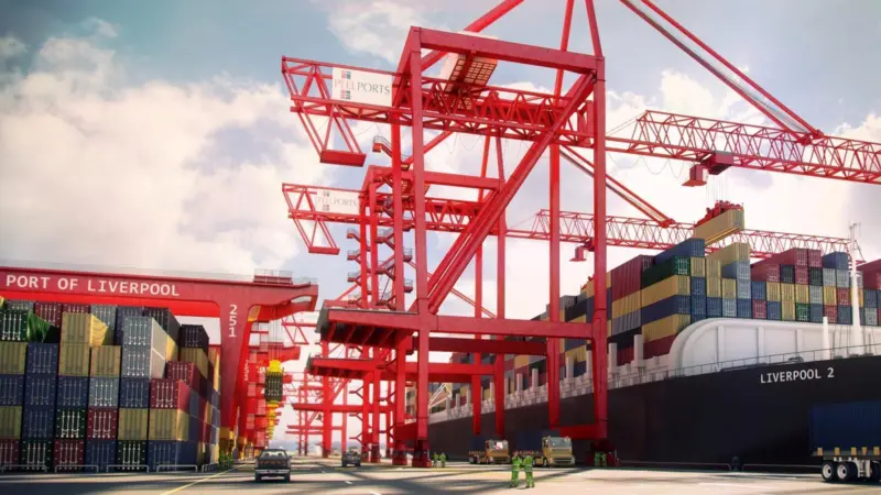 Better connected: Peel Ports' Liverpool2 container terminal development project is due to complete this year