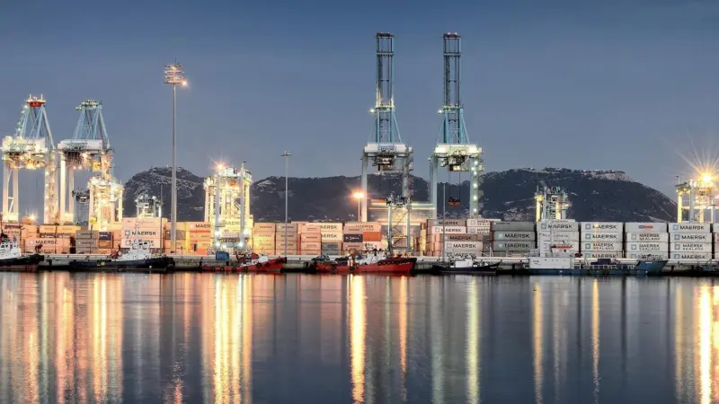 Overshadowed: the big ports don't need to have the monopoly on transhipment. Credit: Paolo Martini