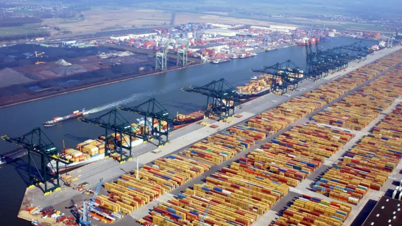 Things are looking up at the Port of Antwerp
