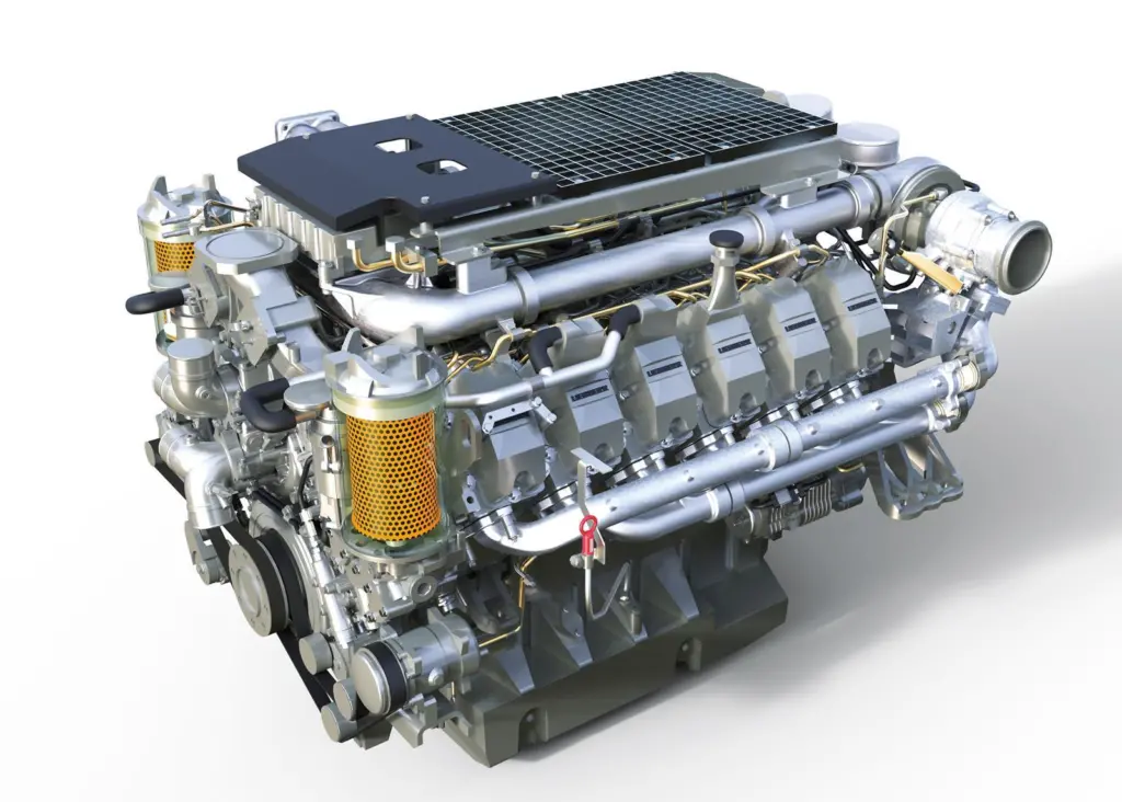 Liebherr's LHM cranes has been enhanced with IV/Tier 4final diesel engines