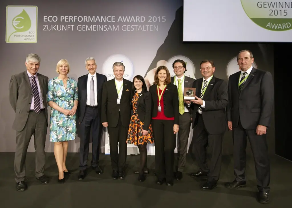 Contargo says it's "honoured" to be given the Eco Award. Photo: DKV Euro Service