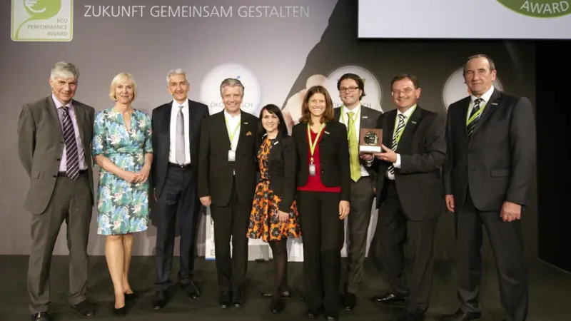 Contargo says it's "honoured" to be given the Eco Award. Photo: DKV Euro Service