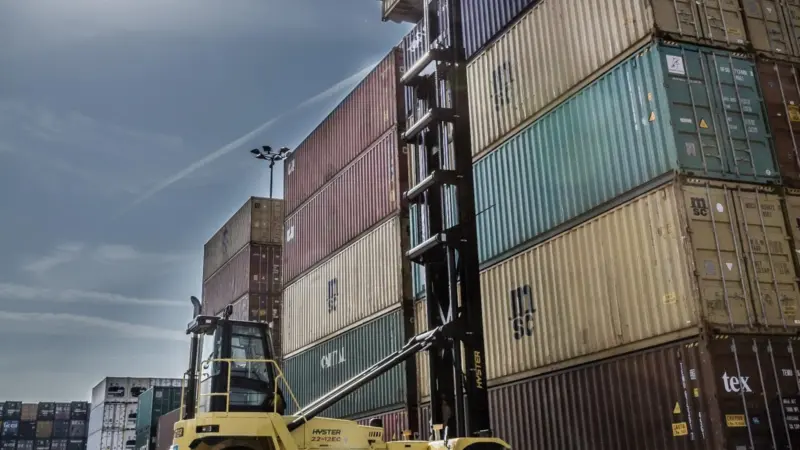 The new Hyster H18-23XM-12EC empty container handlers are said to offer fuel savings of up to 25%