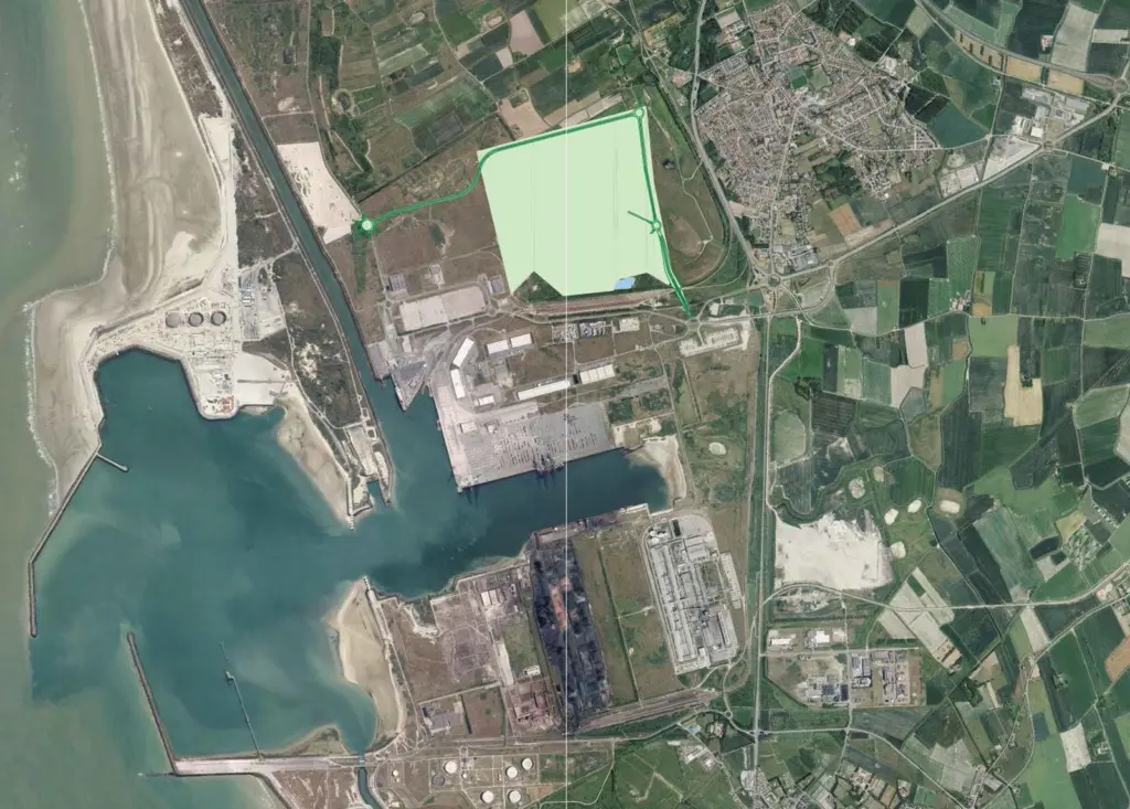 The Dunkerque Logistique International Sud (DLI-Sud) logistics platform will be located in the Loon-Plage district of the western port