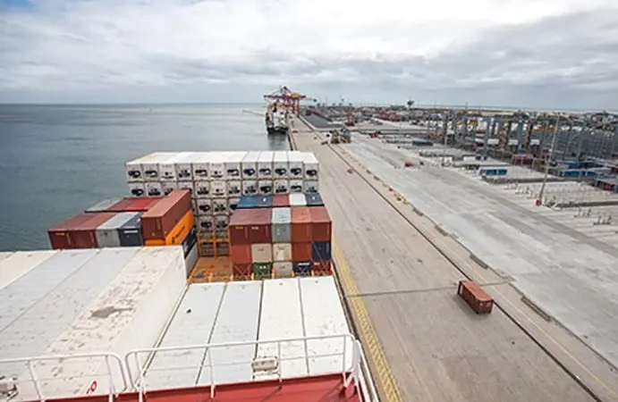 Kalmar's ASCs are expected to increase capacity at Fishermen Islands Terminal by 14%
