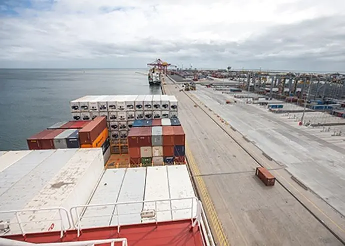 Kalmar's ASCs are expected to increase capacity at Fishermen Islands Terminal by 14%