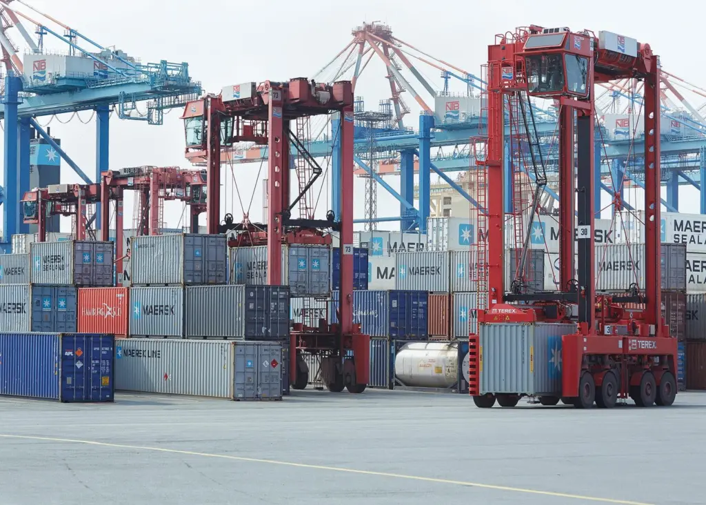 Tier 4 compliant: The new Terex straddle carriers will be equipped with eco-friendly diesel-electric drives