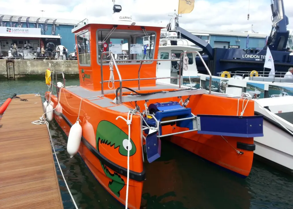 Gobbler Boats won two innovation awards for its Gobbler 290 vessel at this year's Seawork exhibition