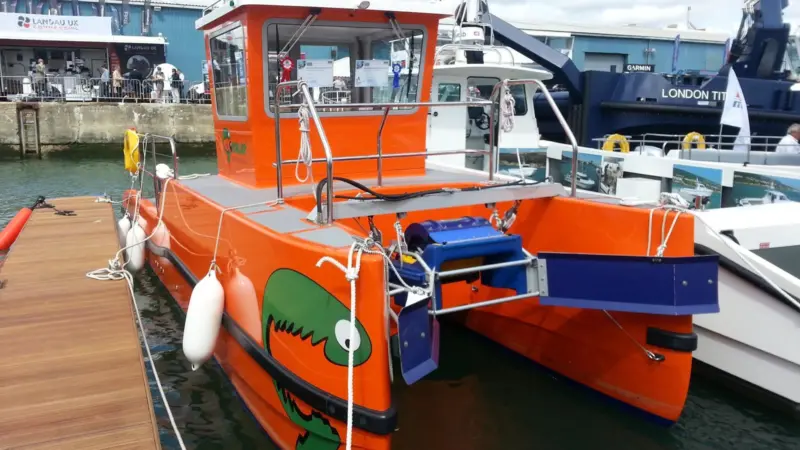 Gobbler Boats won two innovation awards for its Gobbler 290 vessel at this year's Seawork exhibition