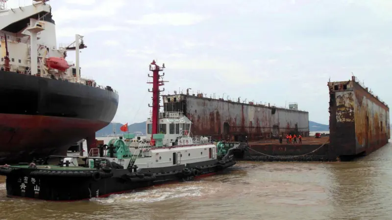 Sea2Cradle handled a dry dock recycling project at the Port of San Francisco in the US earlier this year