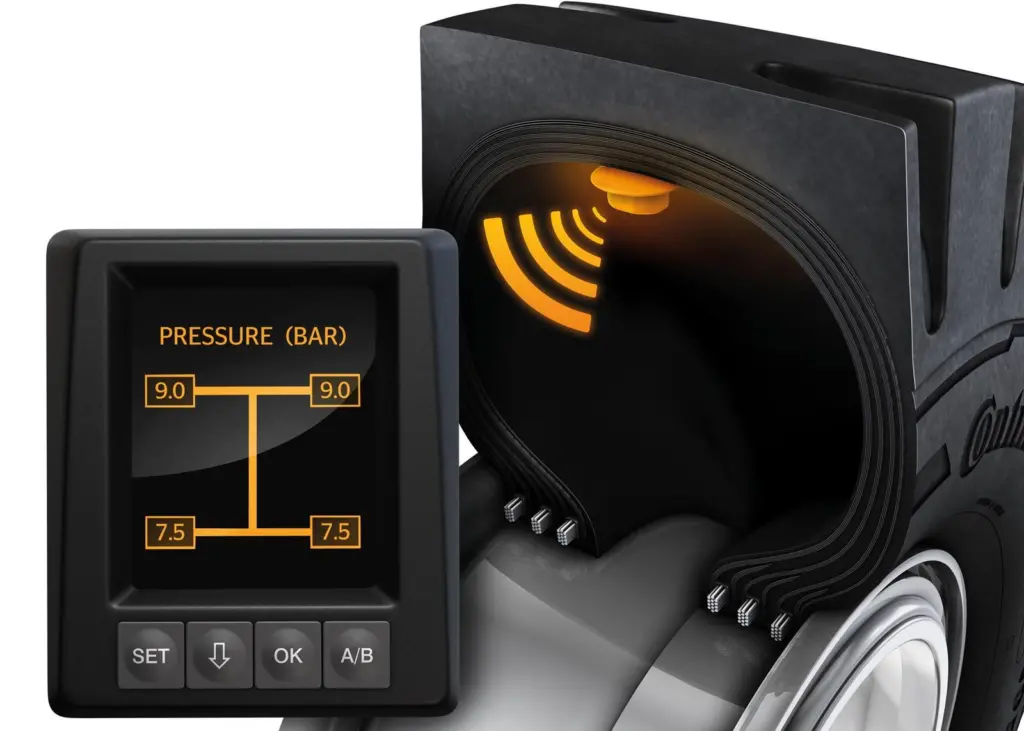 Pumped up: the telematics solution complements the company’s ContiPressureCheck tyre pressure monitoring system