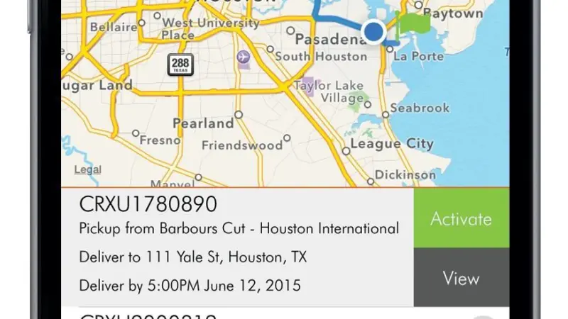 Crux Systems’ app is already being used by trucks at the US ports of Houston and New York/New Jersey