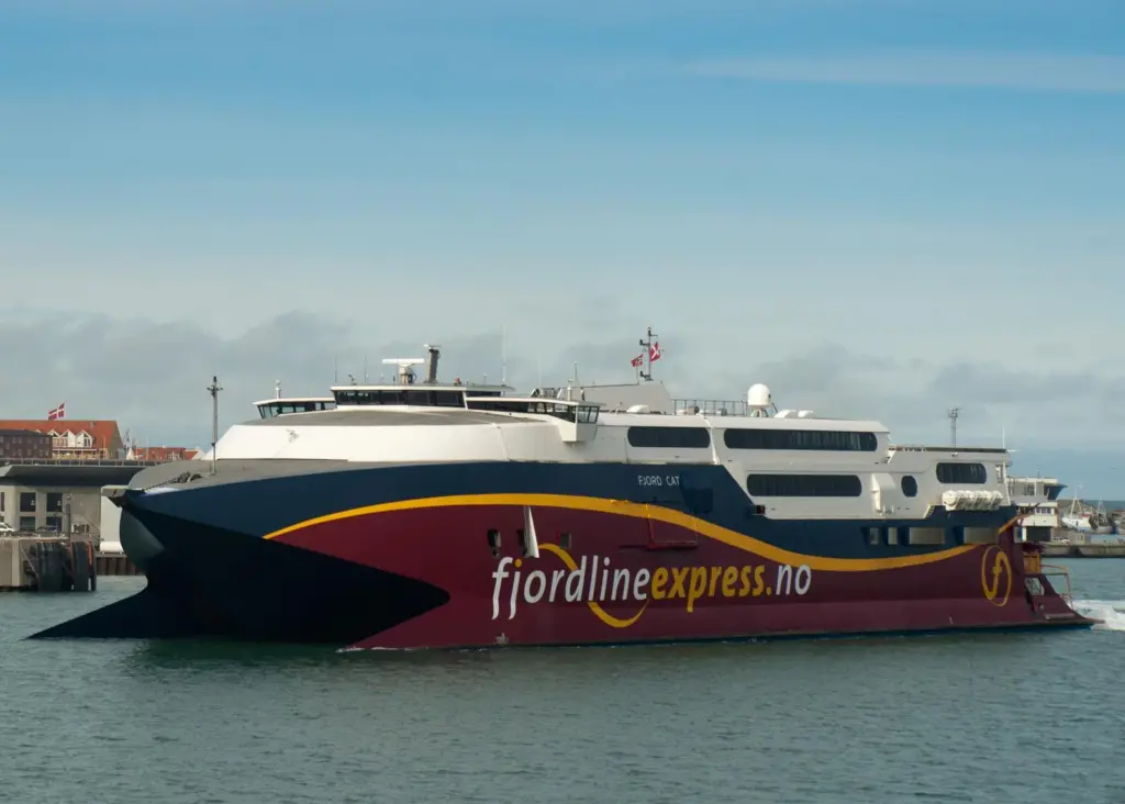 The Port of Hirtshals has the first LNG terminal in Denmark courtesy of Fjord Line Photo: Wikipedia CC 3.0/Fanny Schertzer