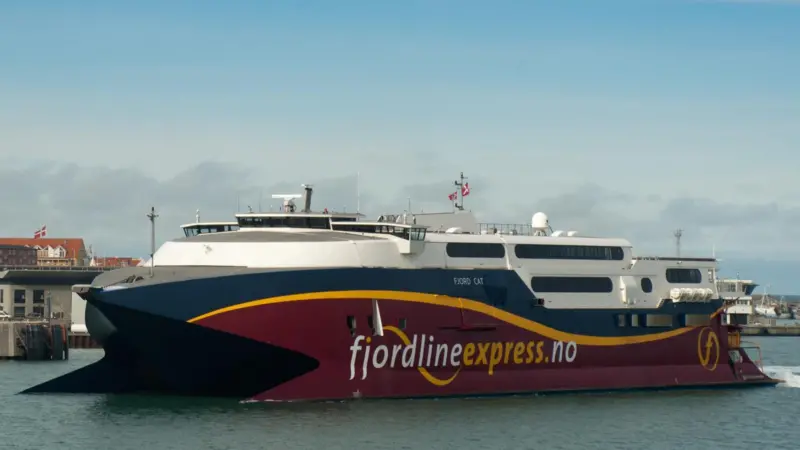 The Port of Hirtshals has the first LNG terminal in Denmark courtesy of Fjord Line Photo: Wikipedia CC 3.0/Fanny Schertzer