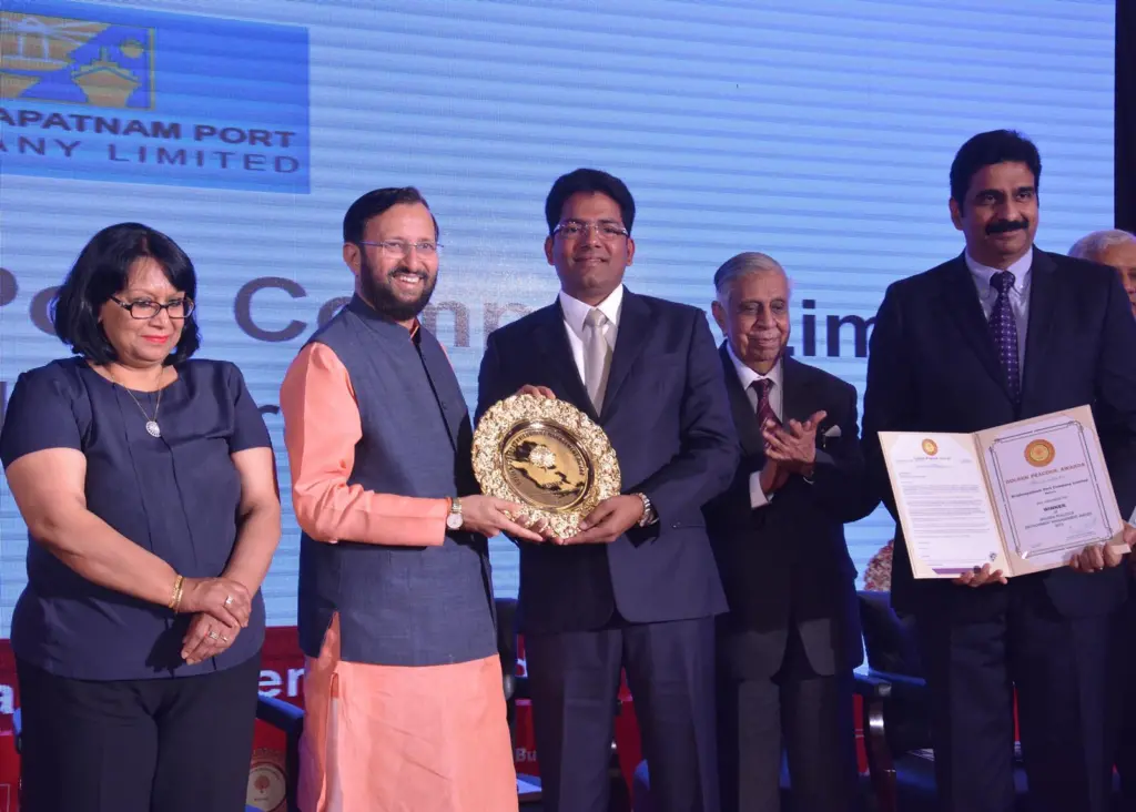 The port, which is one of India’s fastest growing seaports, was recognised for its many 'green' initiatives