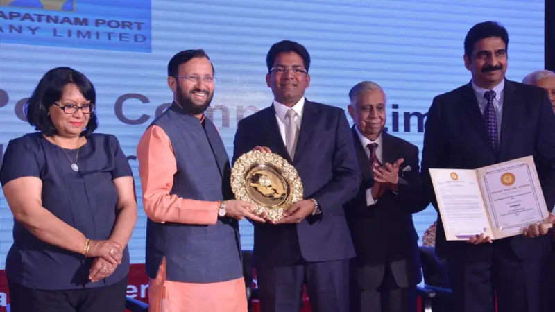 The port, which is one of India’s fastest growing seaports, was recognised for its many 'green' initiatives