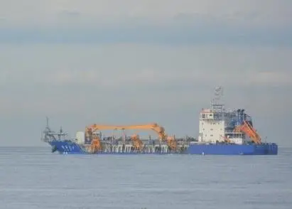 Dredging work for the LNG terminal is 96% complete. Photo: Gas Sayago