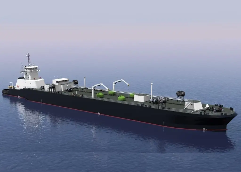 Ideal for mobile bunkering, the LNG ATB is a good solution for ports not located near an LNG terminal