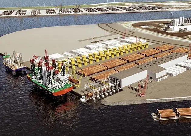 Artist's impression: The new Sif Verbrugge terminal